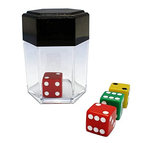 New DICE Bomb Plus, Zaubertrick Würfel verwandelt Sich in viele Mini-Würfel, in Salz oder ändert die...