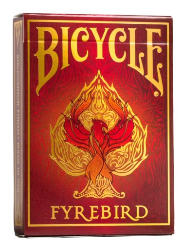 Bicycle® Creatives Spielkarten – Fyrebird/ Hochwertiges Kartenspiel- für Sammler und Design-Fans/...