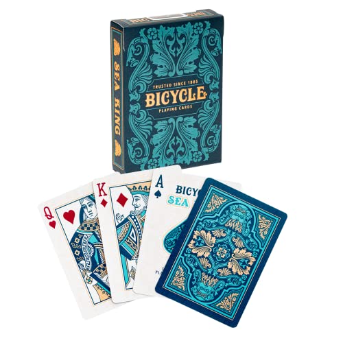 Bicycle Creatives Spielkarten – Bicycle Sea King/ Hochwertiges Design Kartenspiel/ Für Sammler und...