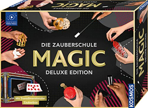 KOSMOS Die Zauberschule MAGIC Deluxe Edition, inkl. Transmediale Zauberbox, 111 Zauber-Tricks,...