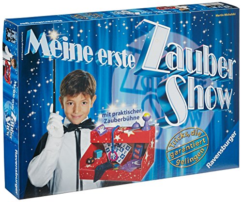 Ravensburger 21939 - Meine erste Zaubershow, Zauberkasten für Kinder, Zaubertricks für Einsteiger ab 6...
